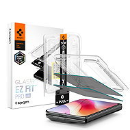 Spigen Glass Tr EZ Fit Pro HD Privacy 2 Pack Transparency iPhone Duo - Glass Screen Protector