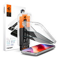Spigen Glass Tr EZ Fit Pro HD Privacy 2 Pack Transparency iPhone 18 Pro - Glass Screen Protector