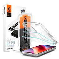 Spigen Glass Tr EZ Fit Pro HD 2 Pack Transparency iPhone 18 Pro/17 Pro/17/16 Pro - Glass Screen Protector