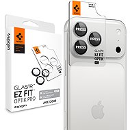 Spigen Glass Tr EZ Fit Optik Pro 2-pack, silver, for iPhone 18 Pro Max/18 Pro - Camera Glass