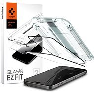 Spigen Glass tR EZ Fit 2 Pack FC Black iPhone 15 Pro - Schutzglas