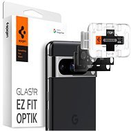 Spigen Glass tR EZ Fit Optik Black 2 Pack Google Pixel 8 Pro - Glass Screen Protector