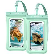 Spigen Aqua Shield A610 mentazöld vízálló úszótok - 2 db - Mobiltelefon tok