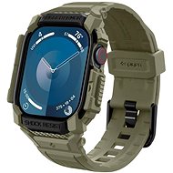 Spigen Rugged Armor Pro Vintage Khaki Apple Watch 10 46mm - Protective Watch Cover