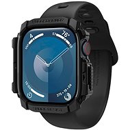 Spigen Rugged Armor Matte Black Apple Watch 10 46mm - Protective Watch Cover