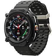 Spigen Rugged Armor Matte Black Samsung Galaxy Watch 8 Classic (46mm) - Protective Watch Cover