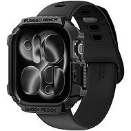 Spigen Rugged Armor 2 Matte Apple Watch 11 46mm Black - Protective Watch Cover
