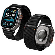 Spigen Fabric Band (hook) Apple Watch 49mm/46mm/45mm/44mm Black - Watch Strap