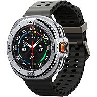 Spigen Bezel Tune Pro Pilot Samsung Galaxy Watch 8 Classic 46mm Silver - Protective Watch Cover