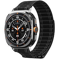 Spigen Fabric Band Hook And Loop Samsung Galaxy Watch Ultra 47mm Black - Watch Strap