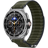 Spigen Fabric Band Hook And Loop Samsung Galaxy Watch 8 46mm/44mm/40mm Green - Watch Strap
