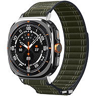 Spigen Fabric Band Hook And Loop Samsung Galaxy Watch Ultra 47mm Green - Watch Strap