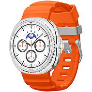 Spigen Silicone Band Samsung Galaxy Watch 8 46mm/44mm/40mm Orange - Watch Strap