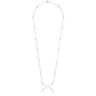 LAVALIERE Playful Passion Rose Vermeil Opera 26303 (925/1000; 5.4g) - Chain