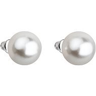 EVOLUTION GROUP 71070.1 White Earrings decorated with Swarovski® Pearl - Earrings