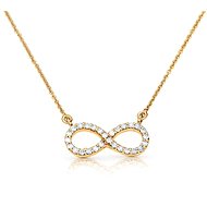 Dolcze Infinity Yellow (Au 585/1000, 1.49g) - Necklace