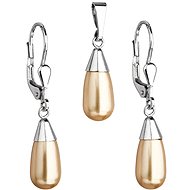 EVOLUTION GROUP 39119.3 gold set with Swarovski® pearls (Ag925/1000, 1 g) - Jewellery Gift Set