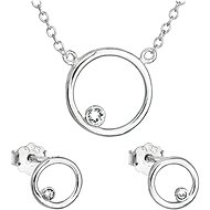 EVOLUTION GROUP 39164.1 with Swarovski® Crystals (Ag925/1000, 2,1g) - Jewellery Gift Set