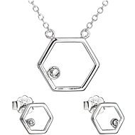 EVOLUTION GROUP 39166.1 with Swarovski® Crystals (Ag925/1000, 2.1g) - Jewellery Gift Set
