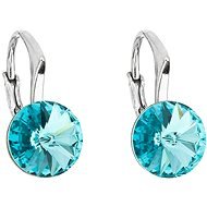 EVOLUTION GROUP 31229.3 lt. Turquoise Decorated with Swarovski® Crystals (Ag 925/1000, 1.6g) - Earrings