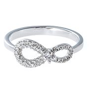 SWAROVSKI Infinity 5520580, size 55 - Ring