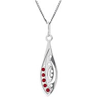 PRAQIA Red Drop KO1844JP (Ag925/1000, 2,26g) - Necklace