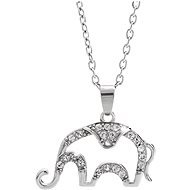 JSB Bijoux Elephant with Swarovski Crystals 92300360cr (Ag925/1000, 2.77g) - Necklace