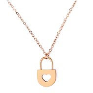 VUCH Heart Key Gold P3460 - Necklace