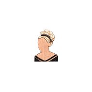 BeWooden BR103 Vera - Brooch