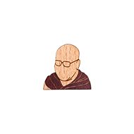 BeWooden BR105 Dalai Lama - Brooch