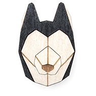 BeWooden BR27 Husky - Brooch