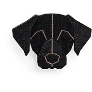 BeWooden BR33 Black Labrador - Brooch