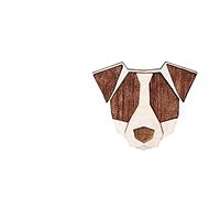 BeWooden BR34 Jack Russell - Brooch