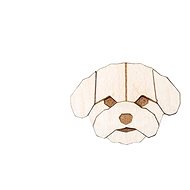 BeWooden BR40 Bichon Frize - Brooch