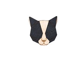 BeWooden BR43 Black Cat - Brooch