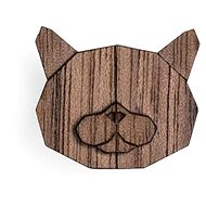 BeWooden BR46 British Cat - Brooch