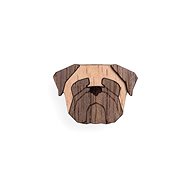 BeWooden BR49 Pug - Brooch