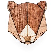 BeWooden BR5 Bear - Brooch