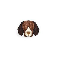 BeWooden BR52 Beagle - Brooch