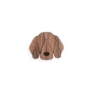 BeWooden BR57 Weimaraner - Brooch
