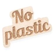 BeWooden BR67 No Plastic - Brooch