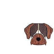 BeWooden BR71 Bohemian Griffon - Brooch