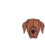 BeWooden BR72 Rhodesian Ridgeback - Brooch