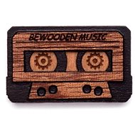 BeWooden BR73 Cassette - Brooch