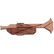 BeWooden BR77 Trumpet - Brooch
