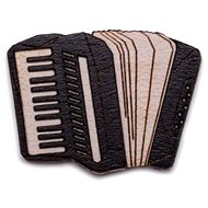 BeWooden BR78 Accordion - Brooch