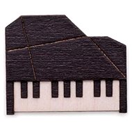BeWooden BR83 Piano - Brooch