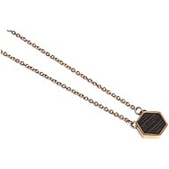 BeWooden JWN14 Rose Hexagon - Necklace