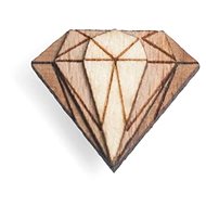 BeWooden LF5 Diamond Lapel - Brooch