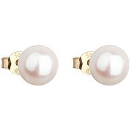 EVOLUTION GROUP 921042.1 White Pearl AAA8-8,5 (Au585/1000, 0,48g) - Earrings